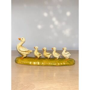 Fontanini Duck Family Figurine 51536 All Creatures Great and Small Italy 1998